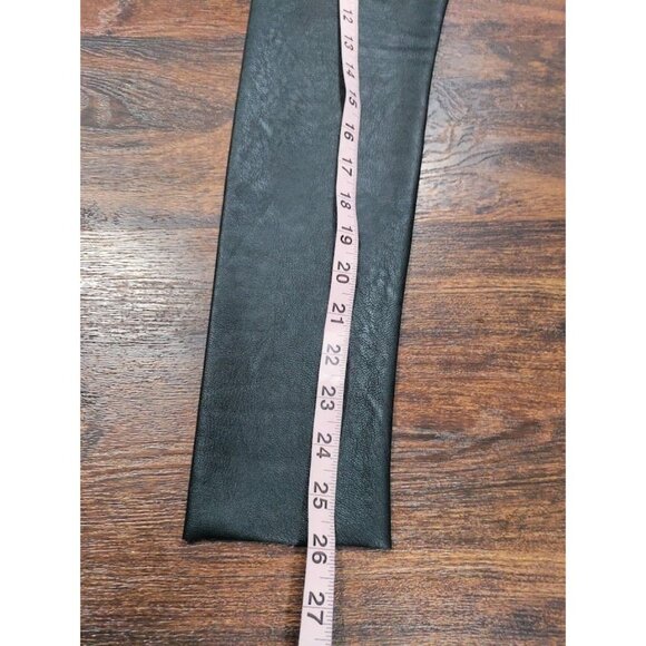 Commando Faux Leather Pull On High Waisted Skinny Leggings Black Women's Small - Picture 5 of 7